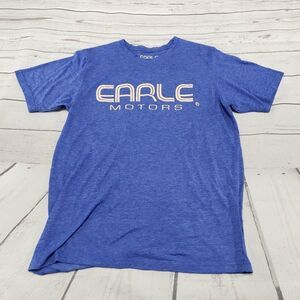 Earle Motors Shirt Size Large Mens Motorcycle Used